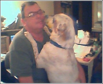 Buddy kissing Paul
